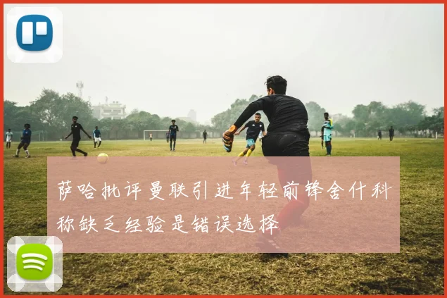 萨哈批评曼联引进年轻前锋舍什科称缺乏经验是错误选择